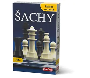 EFKO Reiseschach / Reiseversion / Karton / 2 Spieler / ab 6 Jahren