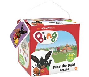 JIRI MODELS Reise- Pexeso Bing Bunny / 64 Karten / Schachtel / Malbuch