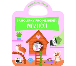 JIRI MODELS Stickerbuch Haustiere / 12 farbige Seiten / über 45 Sticker