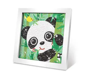 WIKY Diamantmalerei Panda / Kreativset / 17,5 cm / ab 6 Jahren