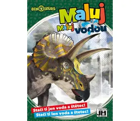 JIRI MODELS Aquarellbücher Dinosaurier / Aquarellbücher / 8 Bilder / A5-Format
