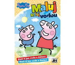 JIRI MODELS Wasserfarben-Malbücher Peppa Pig / Wasserfarben-Malbücher / 8 Bilder / A5-Format