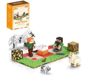 WIKY Magnetbaukasten „ WORLD Picknick“ / 44 Teile / ab 6 Jahren