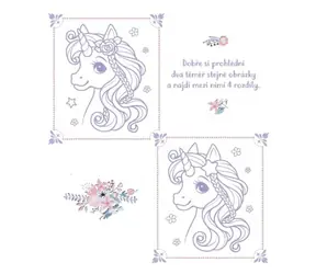 Rubbelbilder Ponys / 10 Bilder / Rubbelstift / 17 x 25 cm
