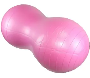Merco Erdnussrosa / Gymnastikball / Erdnussform / Kunststoff