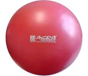 ACRA Overball Italien rot / 30 cm / Tragfähigkeit 120 kg