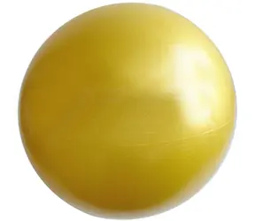 Overball 26 cm gelb / Gymnastikball / Belastbarkeit 100 kg