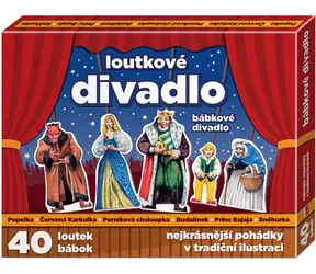 EFKO Puppentheater / 40 Puppen / 7 Märchen / ab 3 Jahren