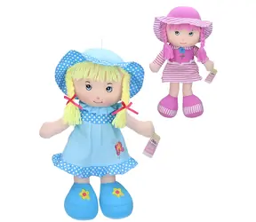 WIKY Puppe Jůlinka / Stoff, Textil / 48-50 cm / Tschechisches Singen / ab Geburt