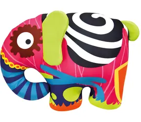 Bino Plüschelefant, bunt / 39 cm / ab 3 Jahren