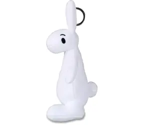 Mährische Zentralkommunikation Plüsch-Schlüsselanhänger Hase Bobek / Plüsch / 17 cm / ab 3 Jahren