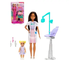 Mattel Barbie-Puppen Berufe / Spielset / 6 verschiedene Berufe / ab 3 Jahren