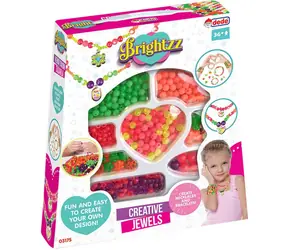 Bino Kreativset: Perlenfädelset mit Anhängern / Kreatives Set / Perlen, Anhänger, Schnüre