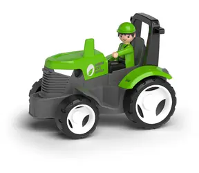 EFKO MultiGO Spielzeugtraktor Grün mit Gabeln und Palette / ab 3 Jahren