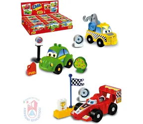 ANDRONI UNICO PLUS Auto-Bausatz / 8 Teile / Kunststoff / ab 18 Monaten