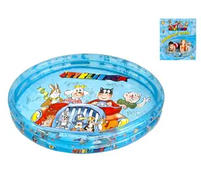 Deos aufblasbares Vierblatt-Kleeblatt-Poolbecken / Pool / 91 x 20 cm / Kunststoff / ab 3 Jahren