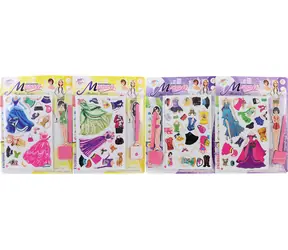 Orion Magnetische Anziehpuppe mit Ständer / Anziehspiel / 14 Magnete / ab 3 Jahren