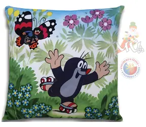 MORAVSKÁ ÚSTŘEDNA Kissen Maulwurf Skater / 30 cm / Vorschulkinder