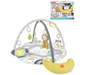Fisher Price Go Bananas Spielmatte / Licht und Sound / ab Geburt / 3x AA (nicht enthalten)