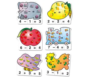 Bino Puzzle - Spielen und Zählen / 60 Teile / ab 3 Jahren