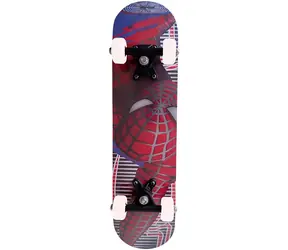 KUBISPORT Kinder-Skateboard Spiderman / Skateboard / 58 x 16 cm / Tragkraft 30 kg