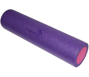 Merco Schaumstoffrolle 90x15cm lila / Massagerolle / EPP-Schaumstoff