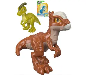 Fisher Price Dinosaurier im Ei Figur Jurassic World / 9 Arten / Kunststoff / 10 cm / ab 3 Jahren
