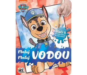 JIRI MODELS Wasserfarbenbücher Paw Patrol II / Wasserfarbenbücher / 8 Bilder
