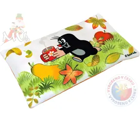 MORAVSKÁ ÚSTŘEDNA Heizkissen Maulwurfsbirne / 25 x 15 cm / Textil, Leinsamen / Von Geburt an