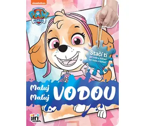 JIRI MODELS Wasserfarbenbücher Paw Patrol / Wasserfarbenbücher / 8 Bilder