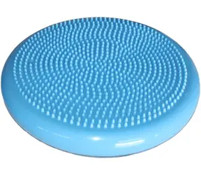 Merco Balancematte mit Massagenoppen, hellblau / Balancematte / Beidseitig verwendbar / Belastbarkeit 120 kg