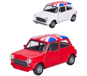 Welly Mini Cooper 1300 UK Modellauto / Modellauto / Metall und Kunststoff / Rückziehmechanismus / 10,5 cm / ab 3 Jahren