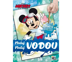 JIRI MODELS Disney Mickey Mouse Wasserfarben-Malvorlagen / Wasserfarben-Malvorlagen / 8 Bilder