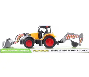 Orion Traktor mit Lader und Bagger / 2 Schaufeln / 41 cm / Kunststoff / 3+