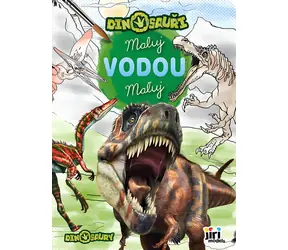 JIRI MODELS Wasserfarben-Malbücher Dinosaurier / Wasserfarben-Malbücher / 10 Seiten / ab 3 Jahren