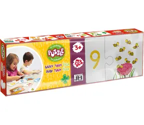 JIRI MODELS Lernpuzzle Farben und Formen / Für Vorschulkinder / 26 Teile