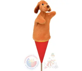 MORAVSKÁ ÚSTŘEDNA Kornettpuppe Hund / 53 cm / Textil / ab 3 Jahren