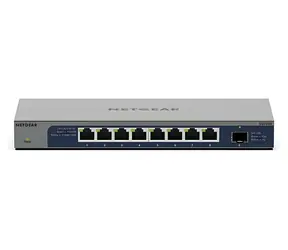 Netgear GS108X-100EUS / Switch / 8- Port 10/100/1000 Mbit/s / + 10G SFP+ Uplink / Metallgehäuse