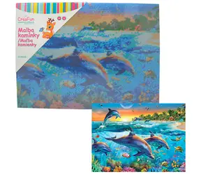 SPARKYS Diamantmalerei Delfine / 30x40 cm