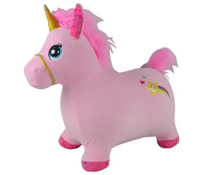 Sparkys Hüpfendes Einhorn Rosa / Spielzeug / Mit Pferdegeräuschen / ab 3 Jahren