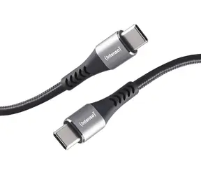 INTENSO C315C schwarz / Lade- und Datenkabel / USB-C - USB-C / 1,5 m