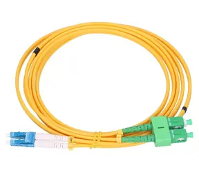 Extralink Patchkabel SC/ APC-LC/UPC 1 m / Patchkabel / Singlemode / Duplex / G.652D / 3 mm