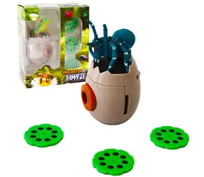 SPARKYS Eiförmiger Insekten- und Amphibienprojektor / 3 Discs / 24 Bilder / ab 3 Jahren