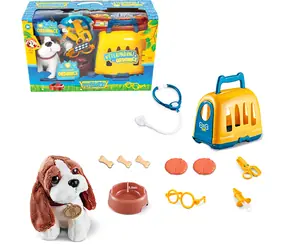 SPARKYS Tierarzt-Set mit Transportbox und Beagle / ab 3 Jahren