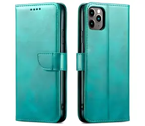Marv Wallet grün / Hülle / für Samsung Galaxy A55 / im Buchstil mit Kartenfach