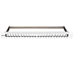 Schrack HSER0240GS / Patchpanel / 19" / 24x Keystone SFA/SFB / 1HE / unmontiert