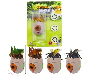 SPARKYS Eiförmiger Insektenprojektor / 3 Discs / 24 Bilder / ab 3 Jahren