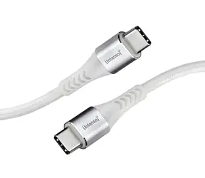 INTENSO C315C weiß / Lade- und Datenkabel / USB-C - USB-C / 1,5 m / PD 60 W