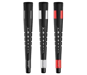 USAMS SJ198LZ02 silber / 3-in-1 Lade- und Datenkabel / Lightning / Stift + Ständer / 12 cm