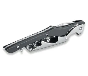 Farfalli T10 Hellschwarz / Korkenzieher / Doppelhebel / Aluminium